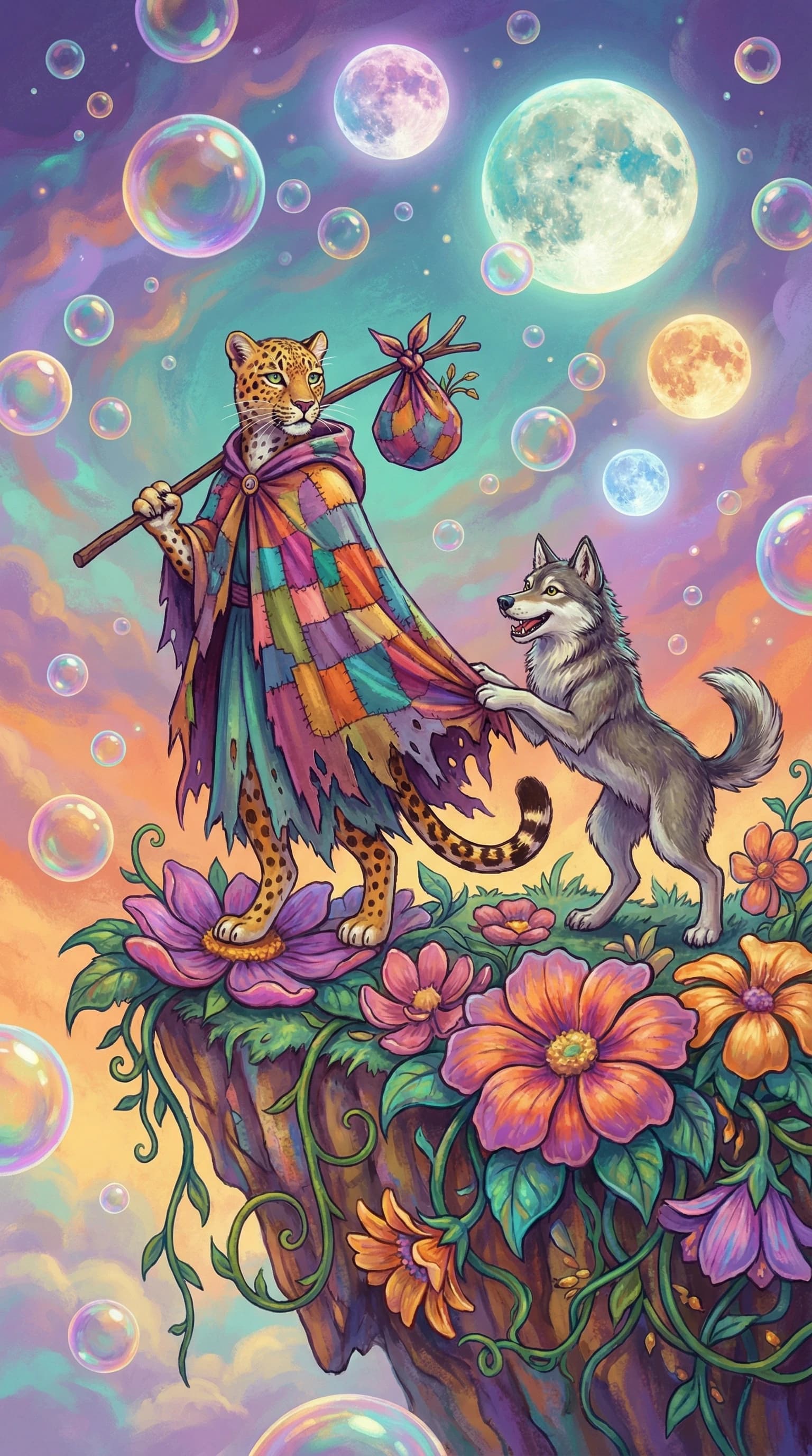 Leopard Oracle Deck