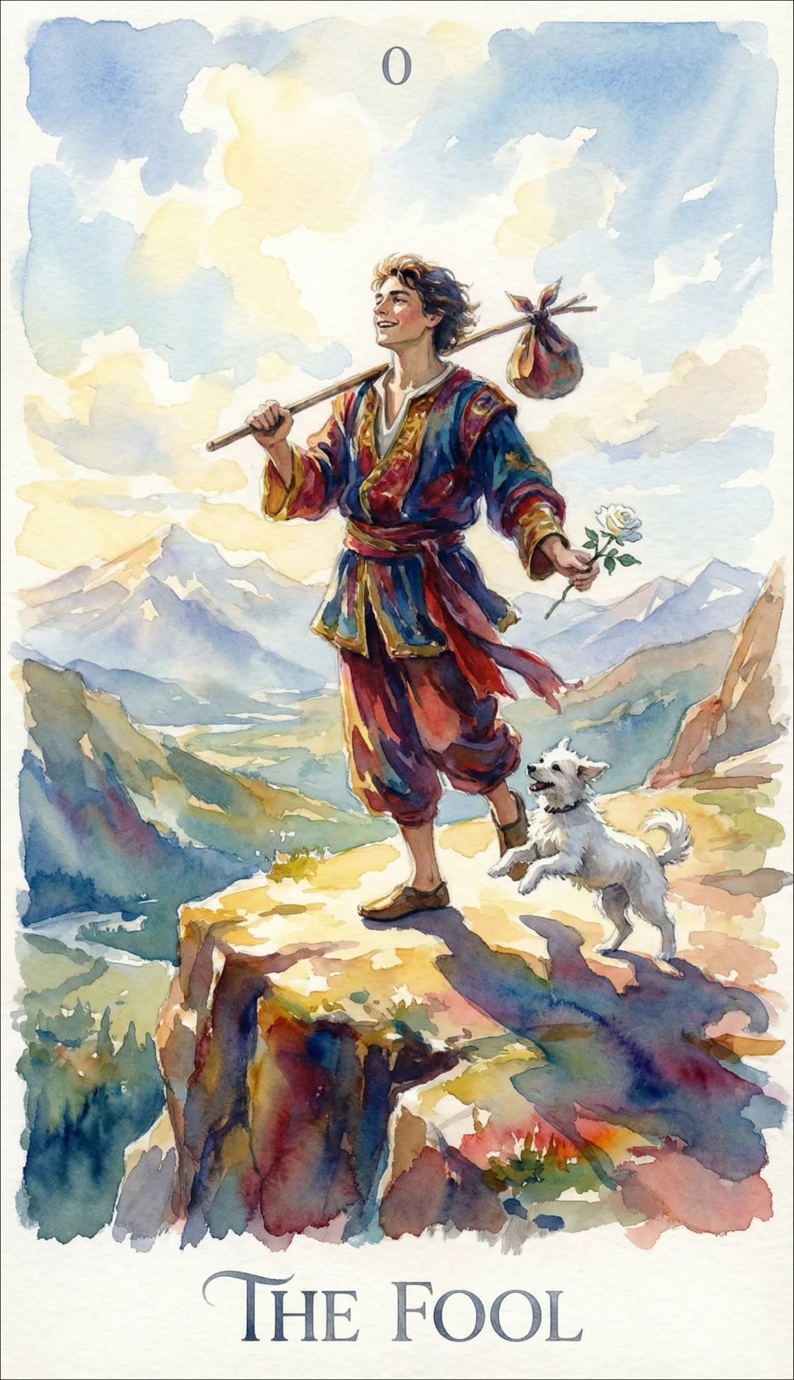 Watercolor Oracle Deck